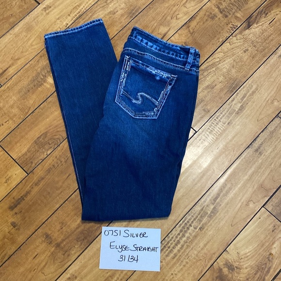 Silver Elyse straight Jeans tall - Picture 7 of 7